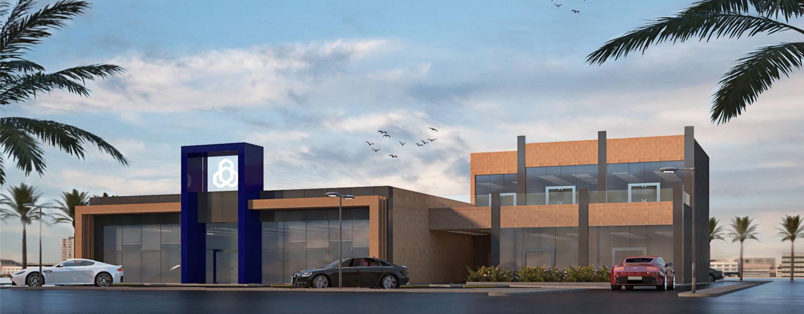 Rajhi Bank Branch & Strip Mall 