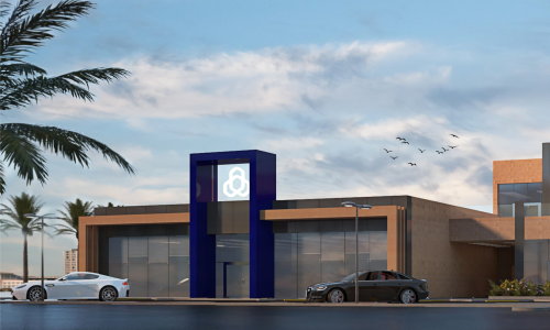 Rajhi Bank Branch & Strip Mall 