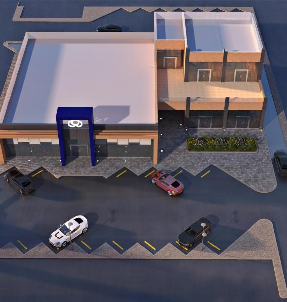 Rajhi Bank Branch & Strip Mall 